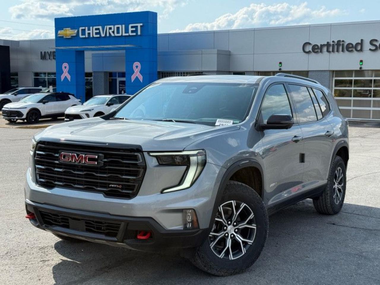 New 2025 GMC Acadia AT4  - Sunroof for sale in Orleans, ON