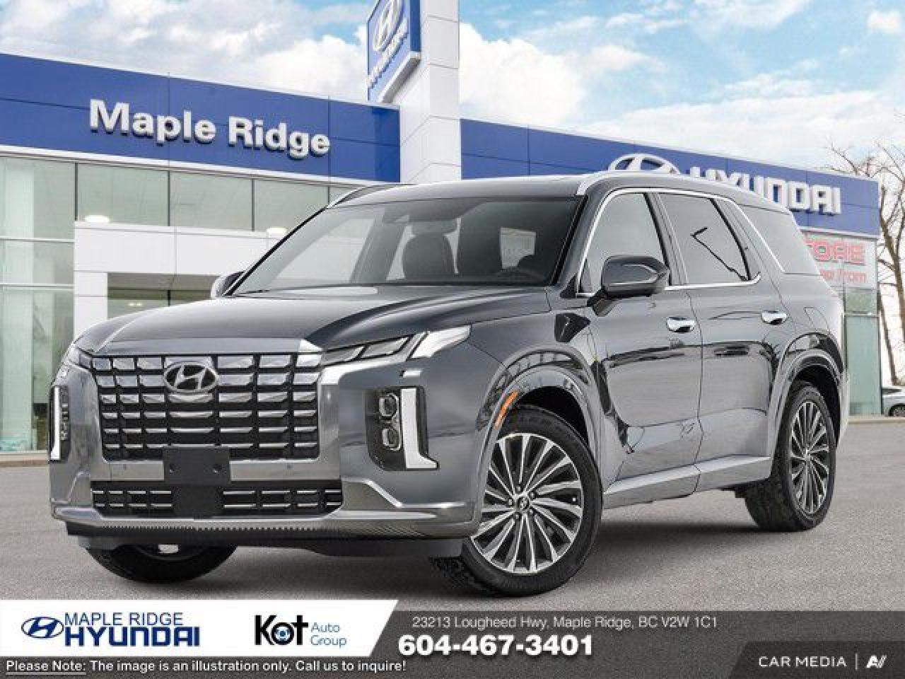 Used 2025 Hyundai PALISADE Ultimate Calligraphy 7-Passenger AWD for sale in Maple Ridge, BC