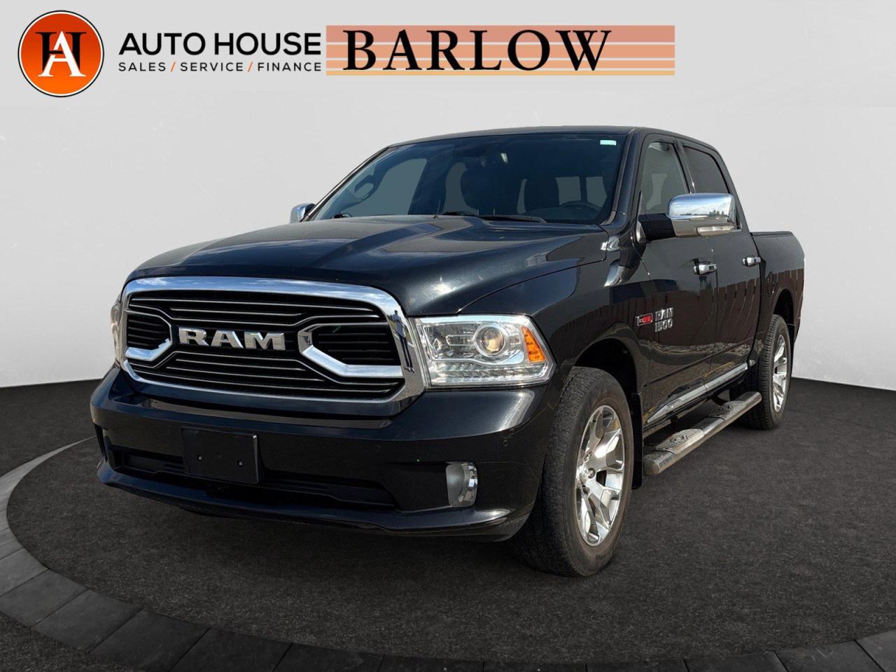 Used 2018 RAM 1500 Limited CREWCAB NAVIGATION HEATED AND COOLED LEATHER SEATS  DRIVE MODES REMOTE START HEATED MIRRORS for sale in Calgary, AB