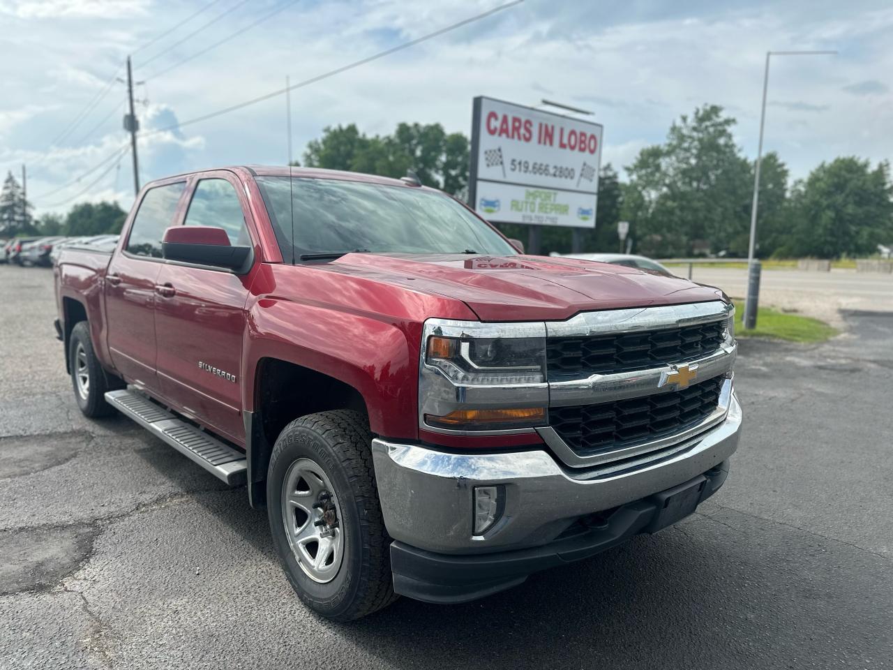Used 2018 Chevrolet Silverado 1500 4WD Crew Cab 143.5