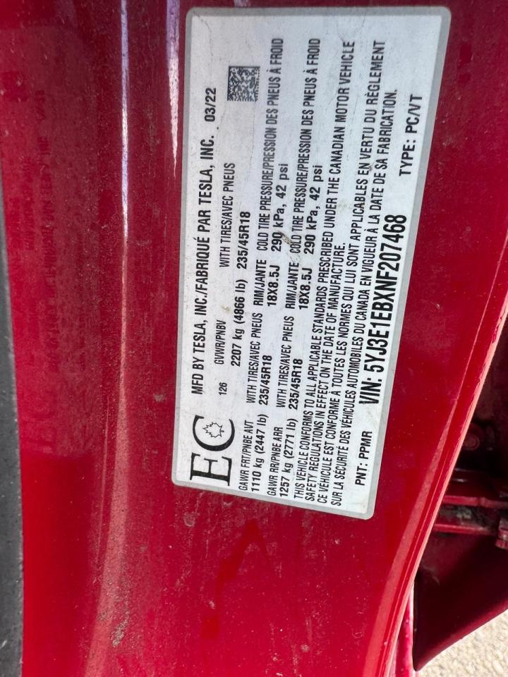 2022 Tesla Model 3 LONG RANGE - Photo #17
