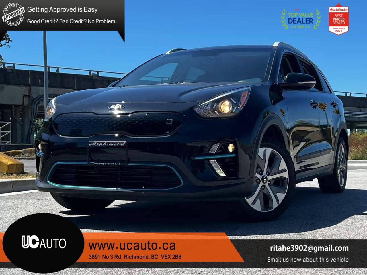 Used 2021 Kia NIRO EV EX/ NO ACCIDENT/ BC LOCAL for sale in Richmond, BC