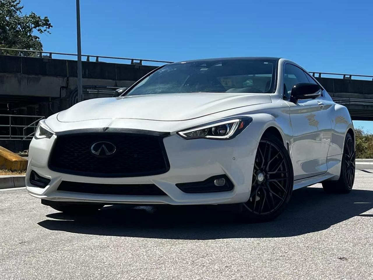 Used 2021 Infiniti Q60 Red Sport I-LINE AWD/ BC LOCAL/ NAVI/ 360 BACKUP CAMERA for sale in Richmond, BC