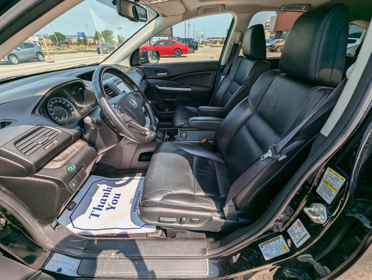 2012 Honda CR-V Touring-LEATHER-HTD SEATS-SUNRF - Photo #9