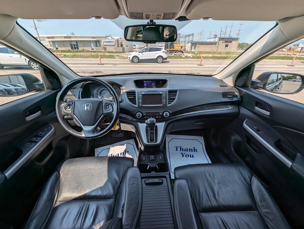 2012 Honda CR-V Touring-LEATHER-HTD SEATS-SUNRF - Photo #8