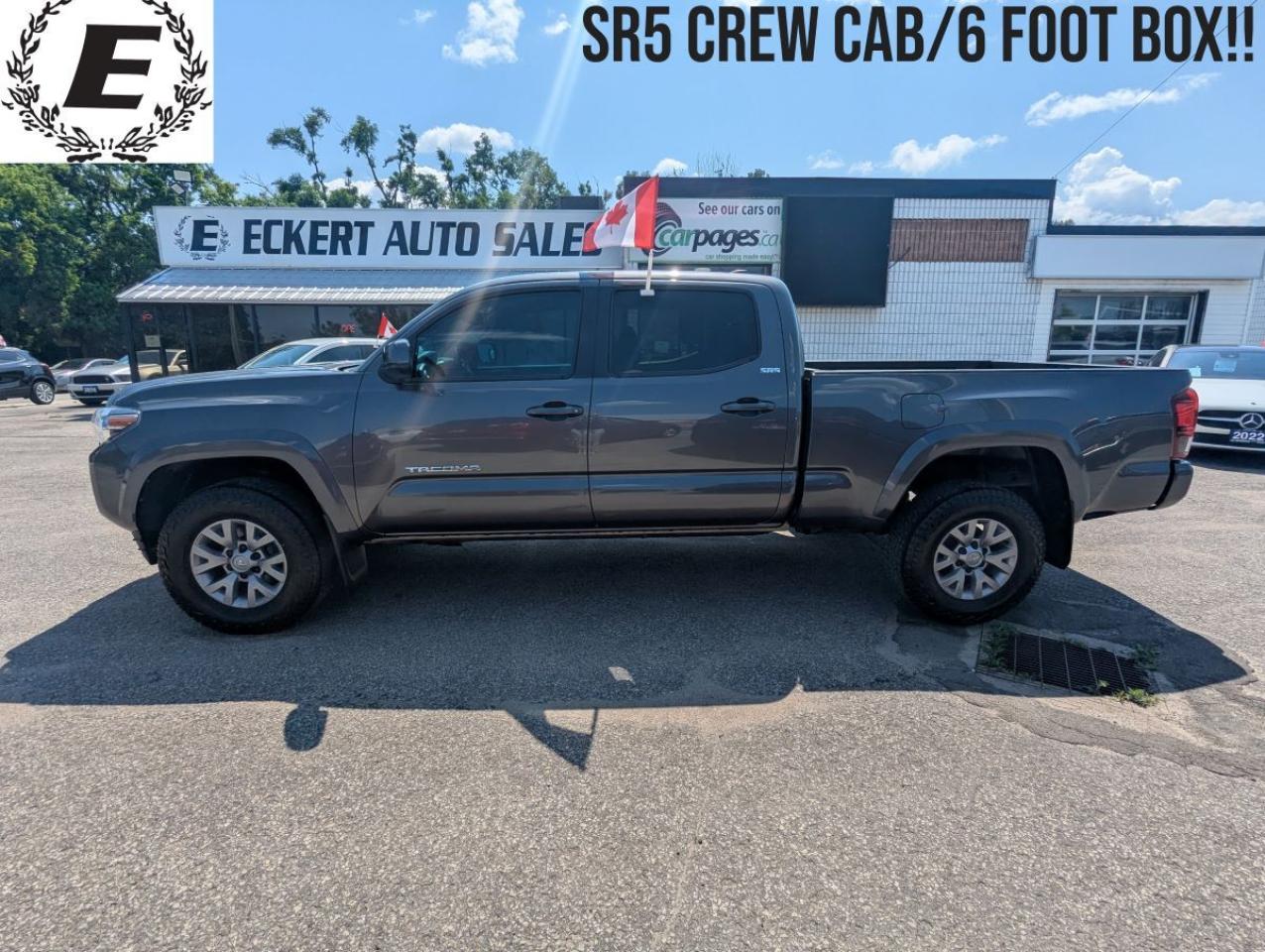 Used 2019 Toyota Tacoma 4x4 Double Cab V6 Auto SR5/6 FOOT BOX!! for sale in Barrie, ON