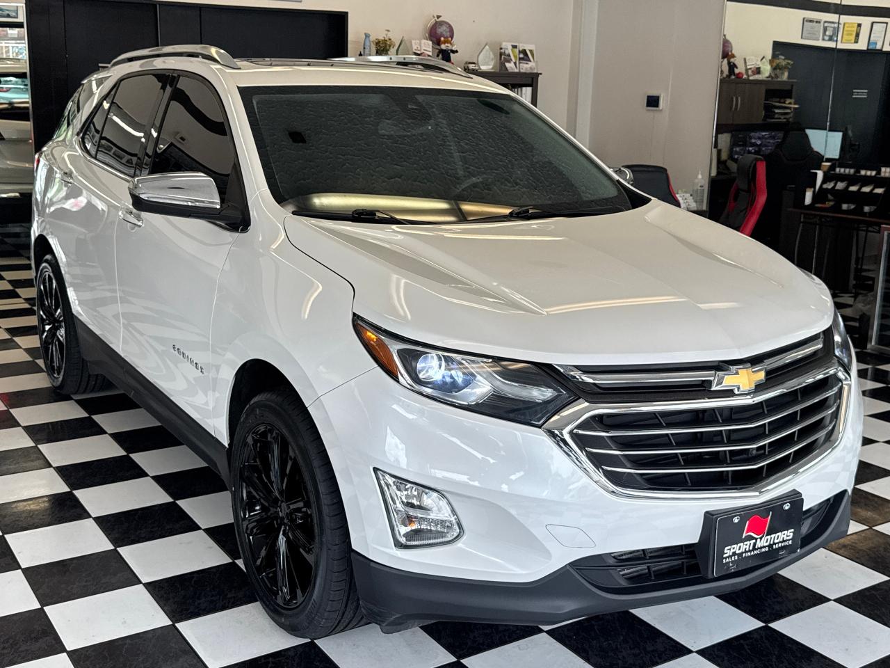 2018 Chevrolet Equinox Premier+New Tires+Wheels+Roof+LaneKeep+CLEANCARFAX Photo14