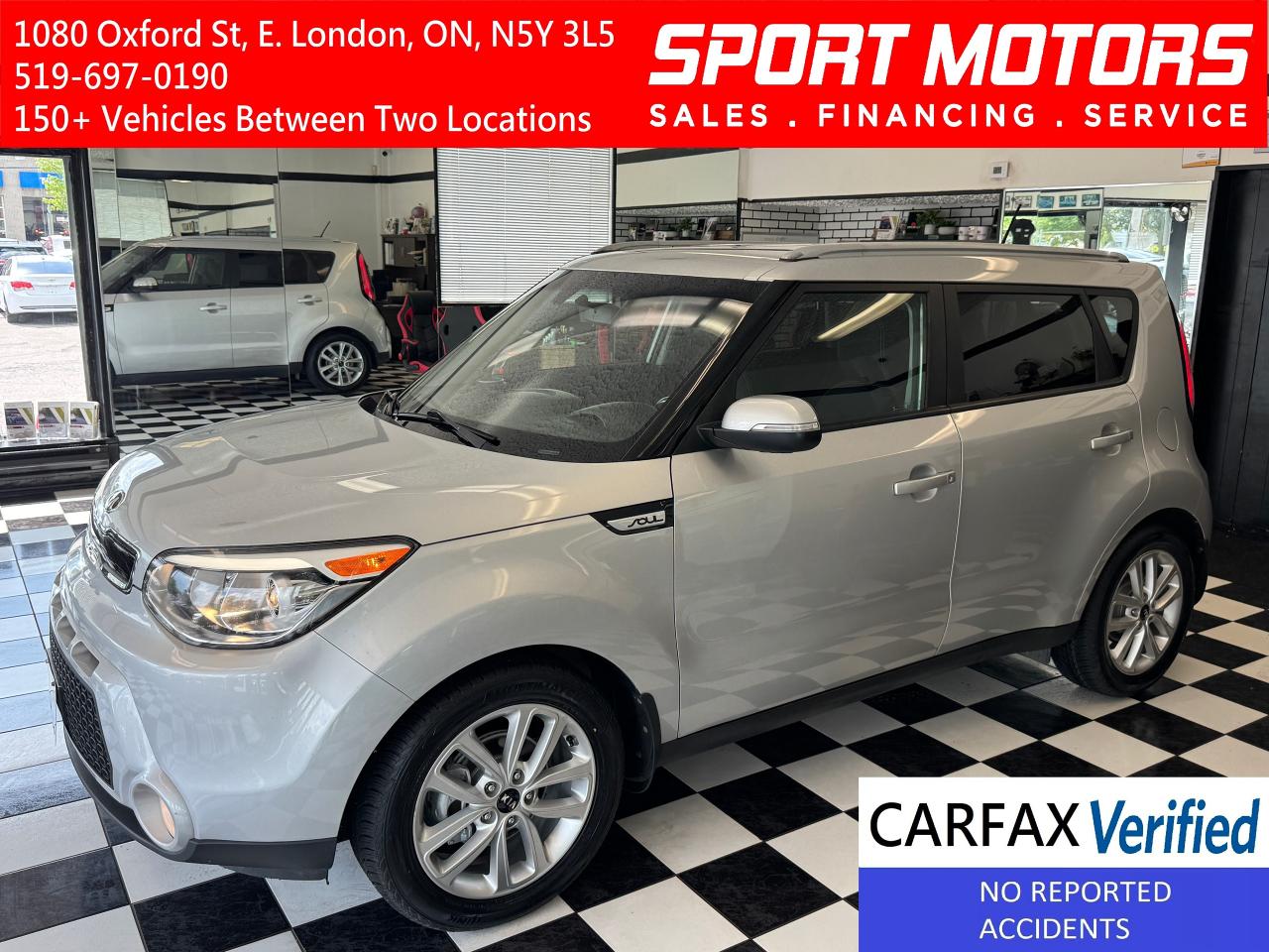 Used 2016 Kia Soul EX+New Tires+Camera+Heated Seats+CLEAN CARFAX for sale in London, ON