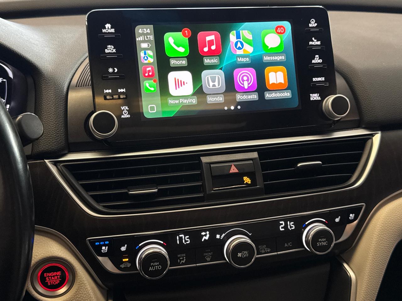 2018 Honda Accord Touring+Adaptive Cruise+Cooled Seats+CLEAN CARFAX - Photo #15