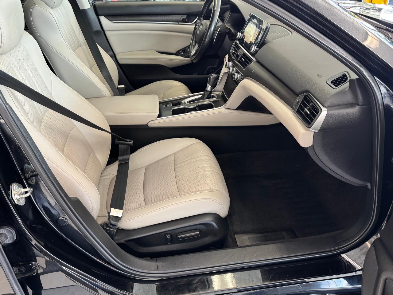 2018 Honda Accord Touring+Adaptive Cruise+Cooled Seats+CLEAN CARFAX Photo91