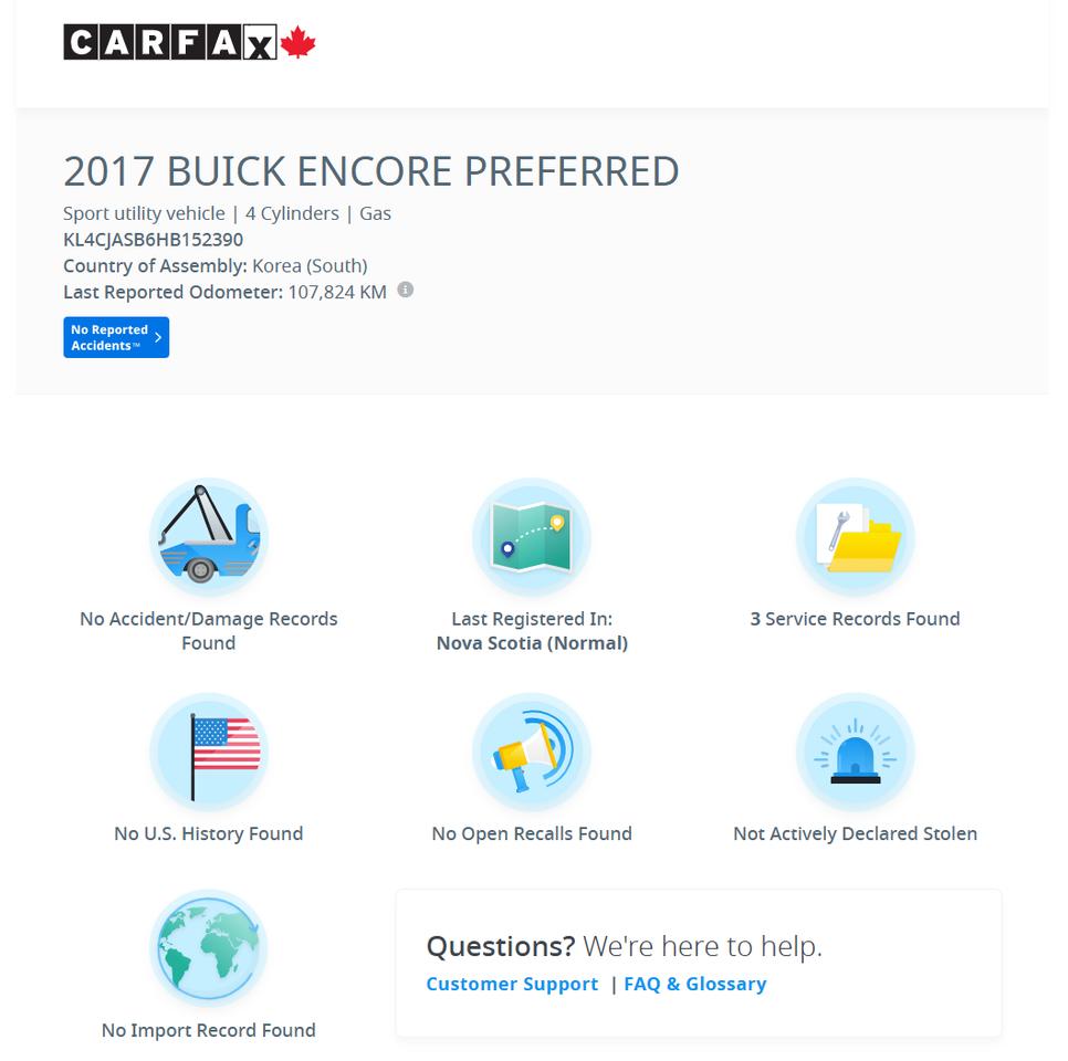 2017 Buick Encore Preferred+ApplePlay+Camera+A/C+CLEAN CARFAX Photo