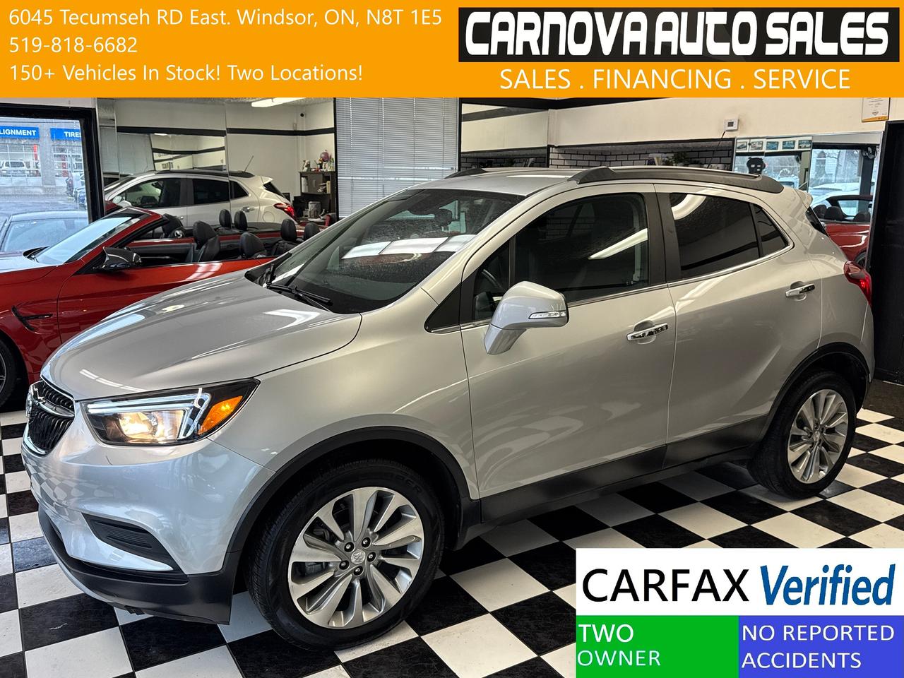 2017 Buick Encore Preferred+ApplePlay+Camera+A/C+CLEAN CARFAX Photo0