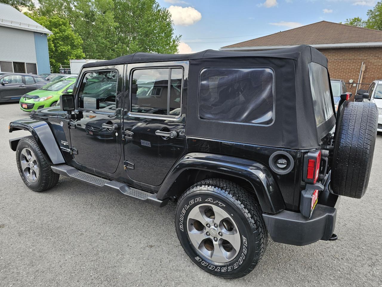 2018 Jeep Wrangler Sahara 4x4, AUTO, LEATHER, A/C, POWER GROUP, 211KM - Photo #5