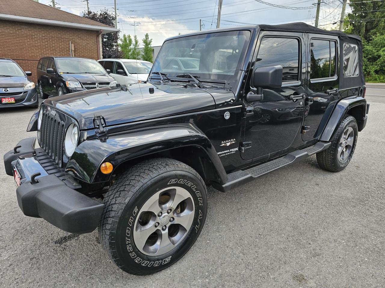 2018 Jeep Wrangler Sahara 4x4, AUTO, LEATHER, A/C, POWER GROUP, 211KM