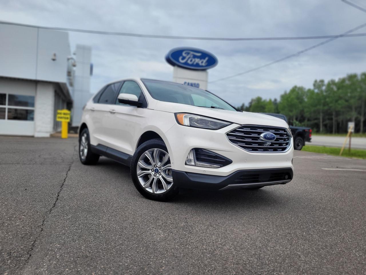 Used 2019 Ford Edge TITANIUM AWD W/ MOONROOF for sale in Port Hawkesbury, NS