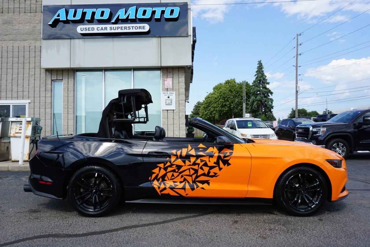 2017 Ford Mustang PREMIUM CONVERTIBLE CERTIFIED NAV CAMERA HEAT/COLD LEATHER P.SENSORS BLUETOOTH ALLOYS - Photo #8