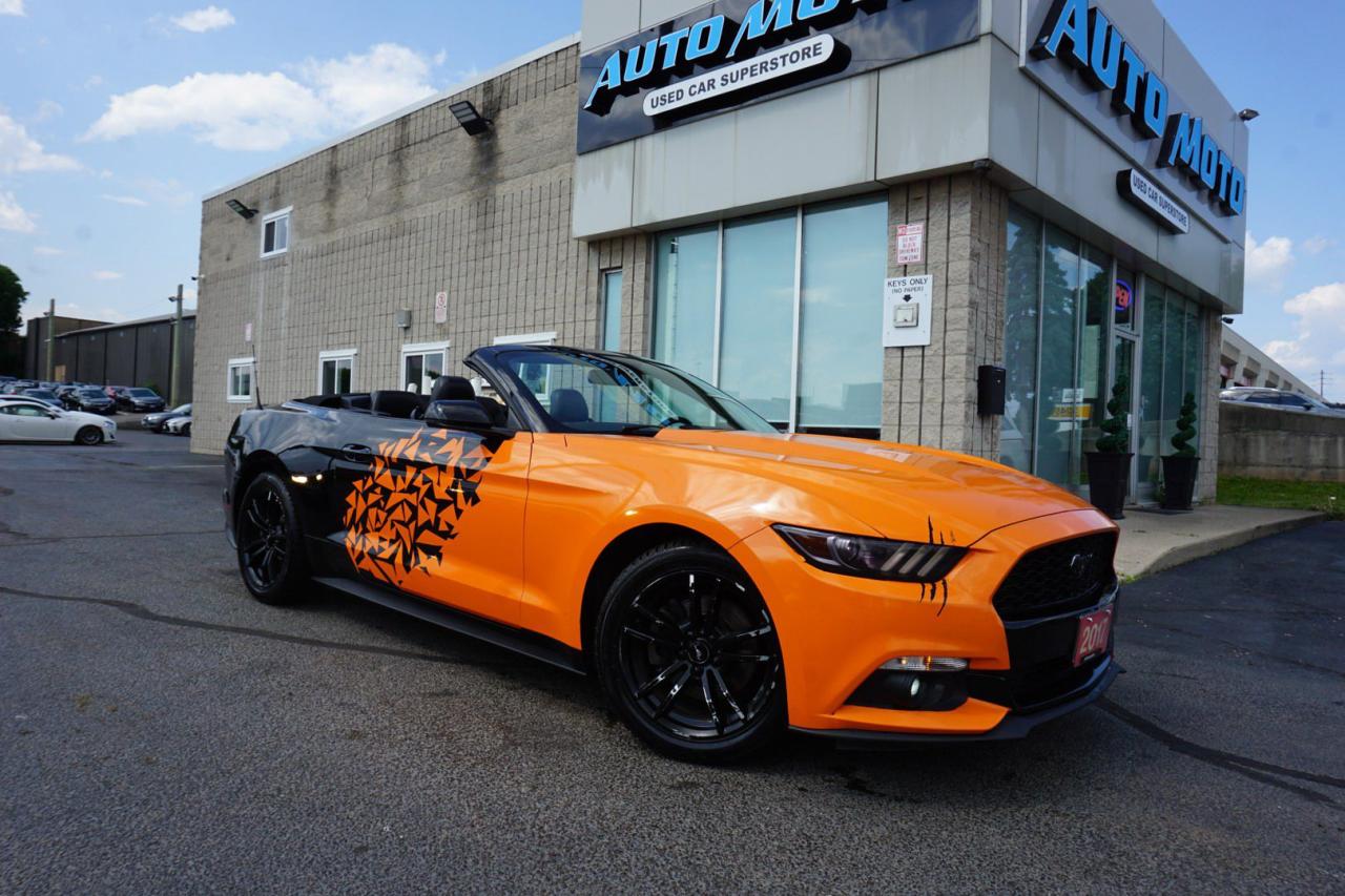 2017 Ford Mustang PREMIUM CONVERTIBLE CERTIFIED NAV CAMERA HEAT/COLD LEATHER P.SENSORS BLUETOOTH ALLOYS - Photo #11