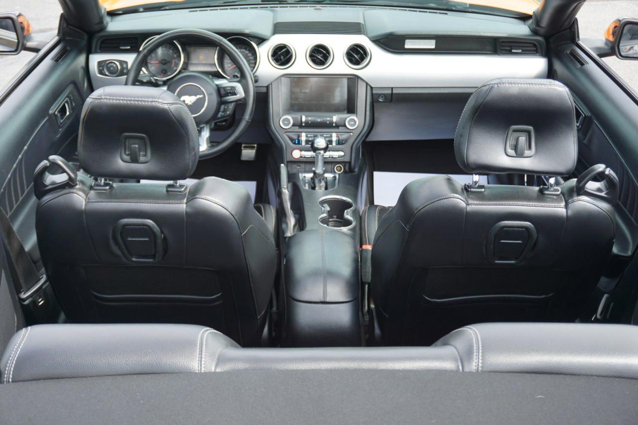 2017 Ford Mustang PREMIUM CONVERTIBLE CERTIFIED NAV CAMERA HEAT/COLD LEATHER P.SENSORS BLUETOOTH ALLOYS - Photo #15