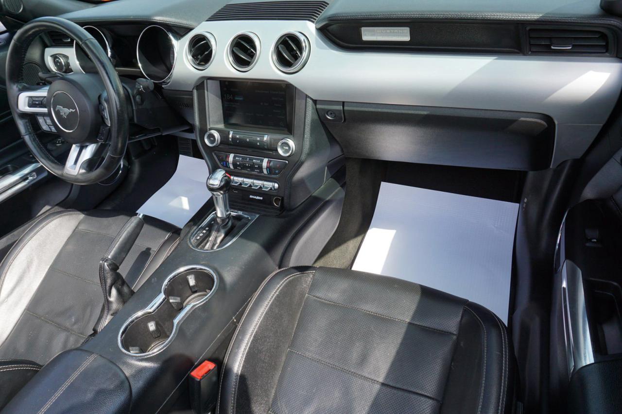 2017 Ford Mustang PREMIUM CONVERTIBLE CERTIFIED NAV CAMERA HEAT/COLD LEATHER P.SENSORS BLUETOOTH ALLOYS - Photo #16