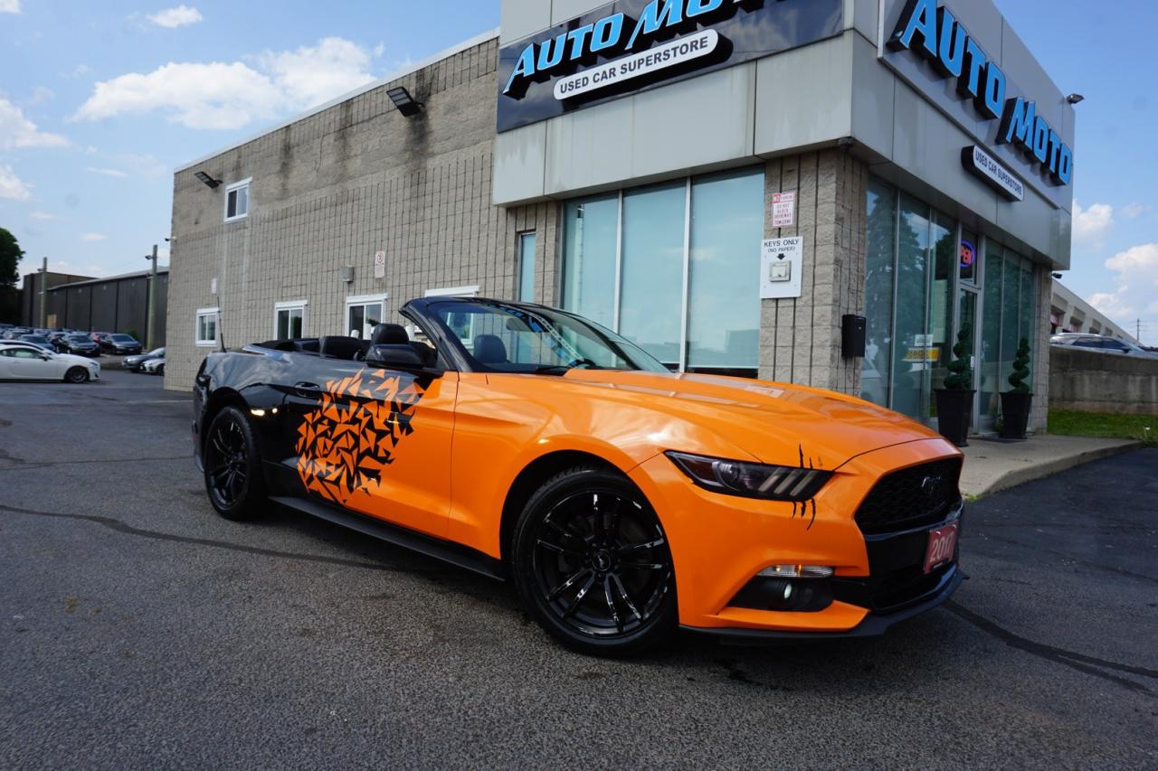 2017 Ford Mustang PREMIUM CONVERTIBLE CERTIFIED NAV CAMERA HEAT/COLD LEATHER P.SENSORS BLUETOOTH ALLOYS - Photo #11