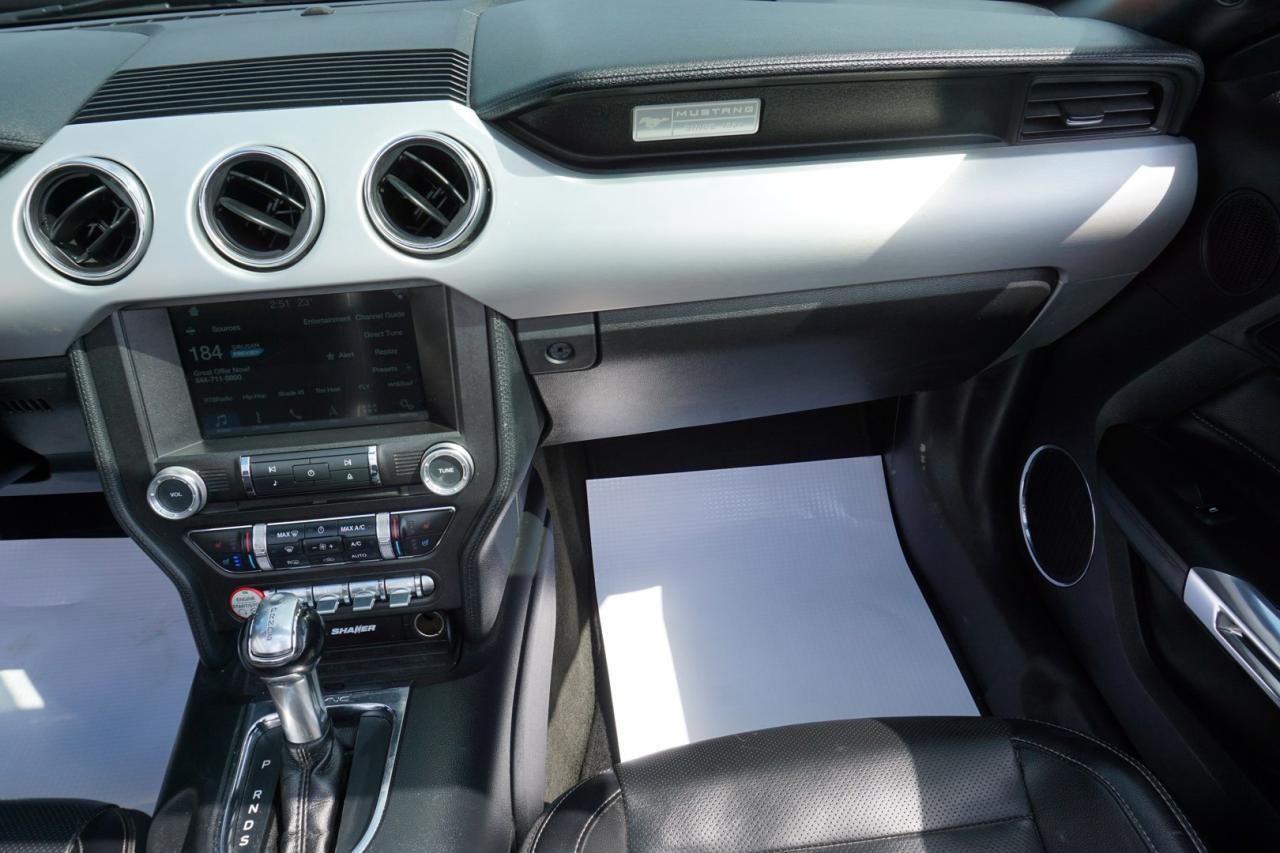 2017 Ford Mustang PREMIUM CONVERTIBLE CERTIFIED NAV CAMERA HEAT/COLD LEATHER P.SENSORS BLUETOOTH ALLOYS - Photo #14