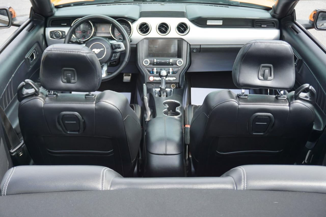 2017 Ford Mustang PREMIUM CONVERTIBLE CERTIFIED NAV CAMERA HEAT/COLD LEATHER P.SENSORS BLUETOOTH ALLOYS - Photo #15