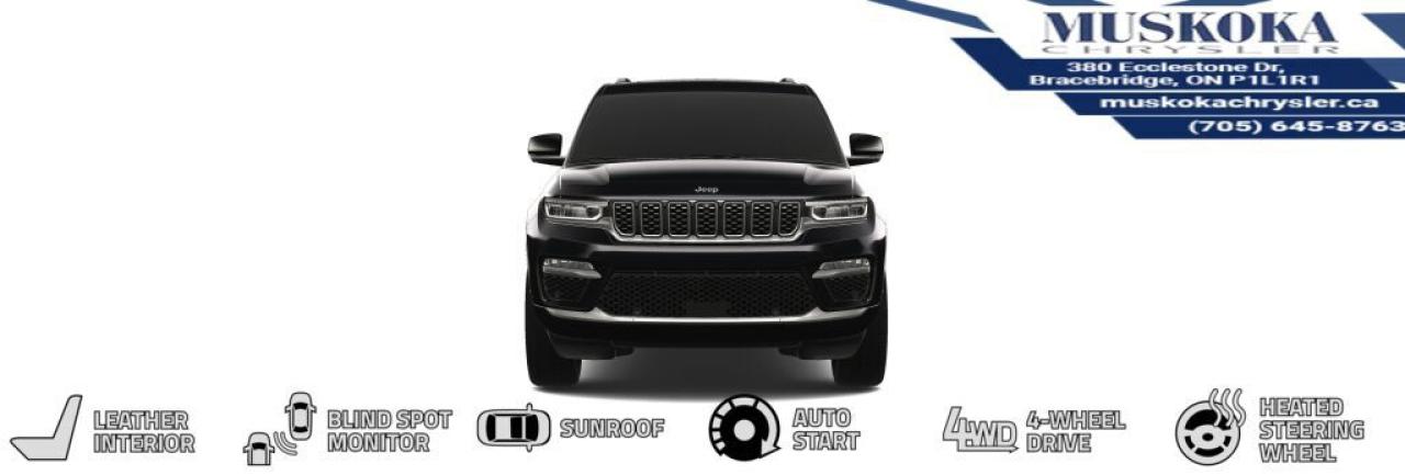 New 2025 Jeep Grand Cherokee Summit Reserve for sale in Bracebridge, ON