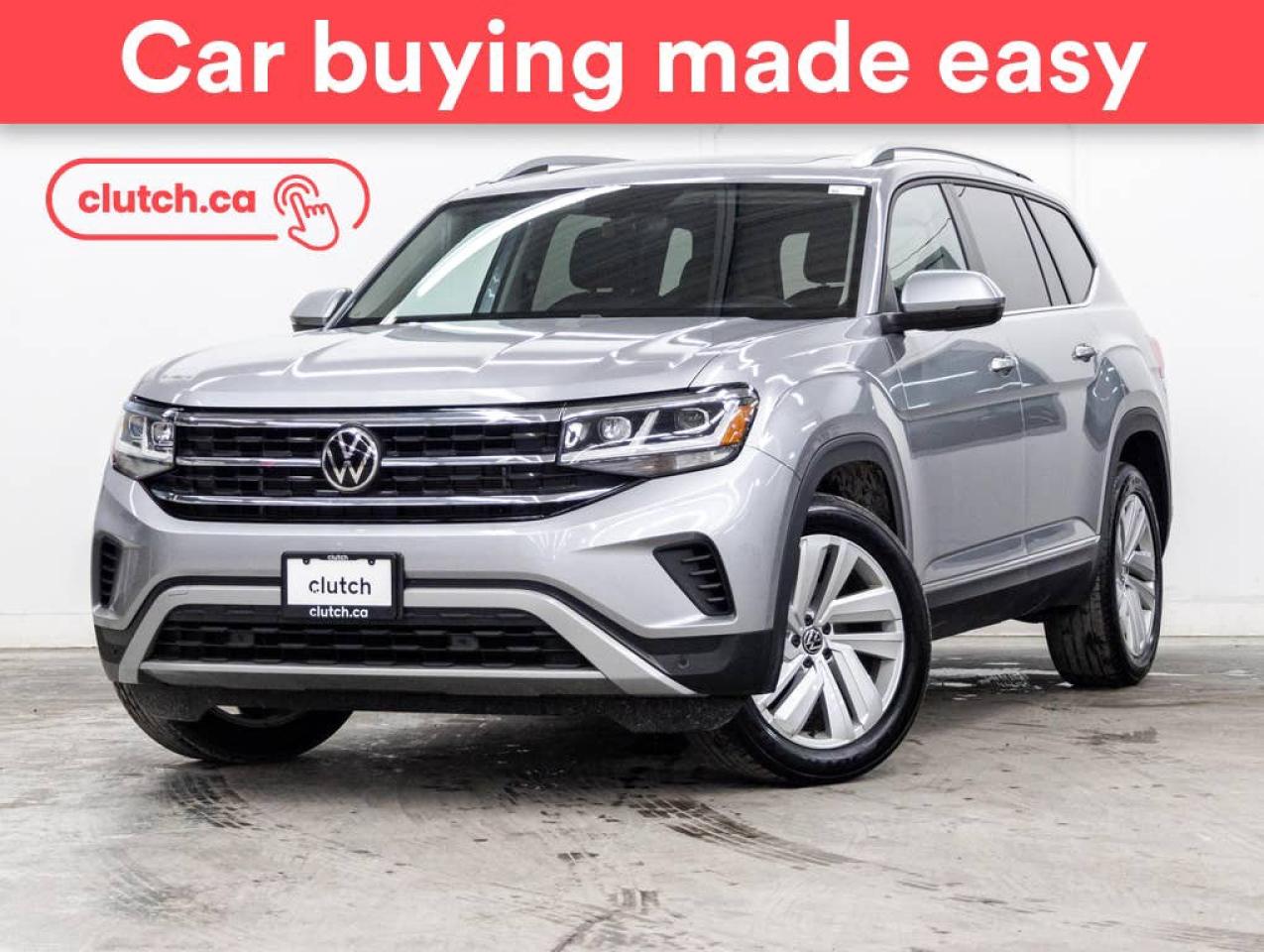 Used 2021 Volkswagen Atlas Highline AWD w/ Apple CarPlay & Android Auto, Panoramic Moonroof, Nav for sale in Toronto, ON