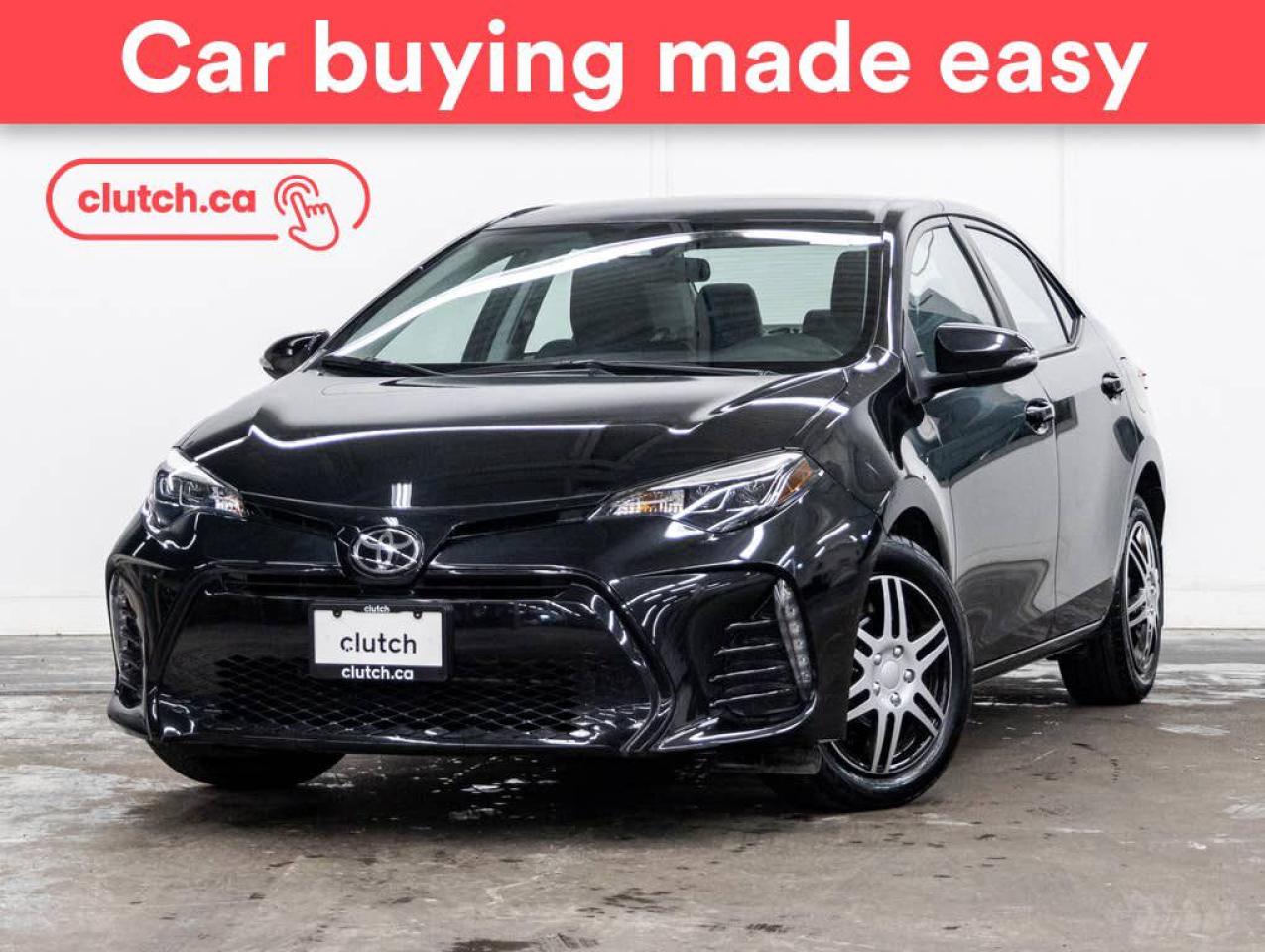 Used 2017 Toyota Corolla SE w/ Front Heated Seats, Rearview Cam, Climate Control for sale in Toronto, ON