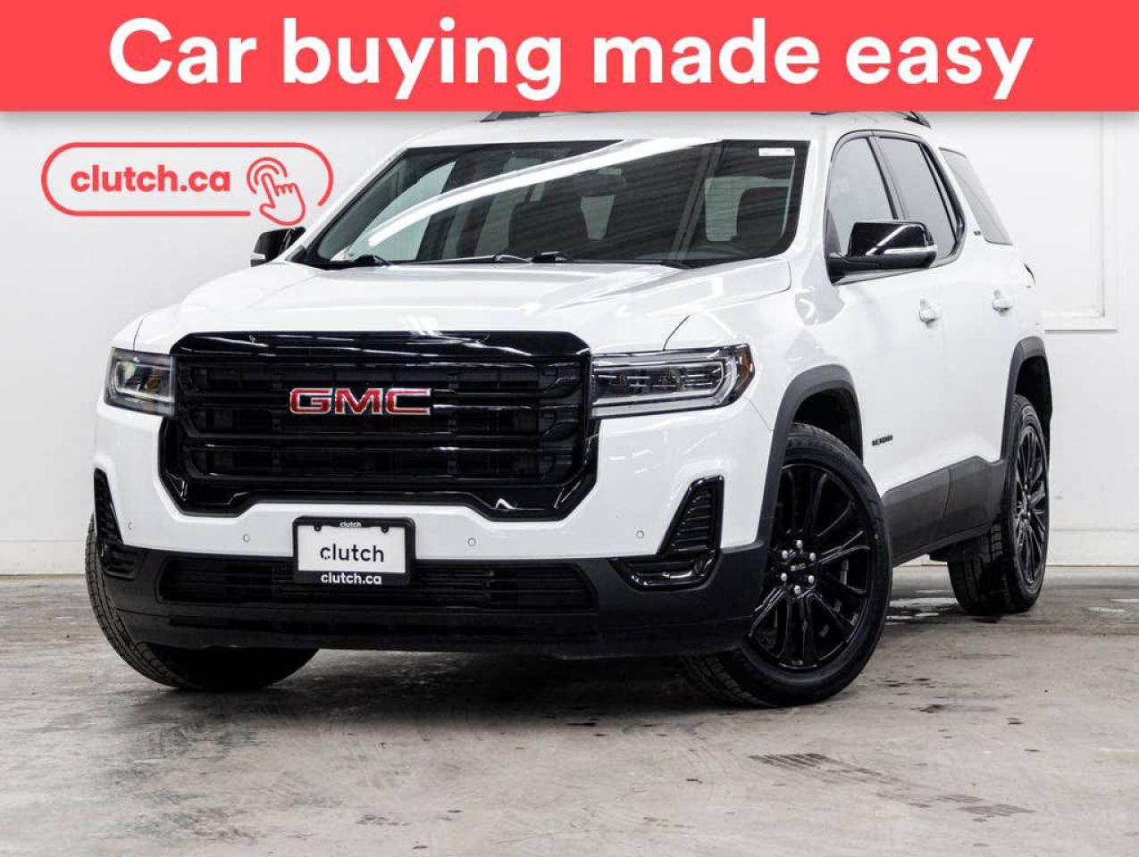 Used 2023 GMC Acadia SLE AWD w/ Apple CarPlay & Android Auto, Heated Front Seats, Rearview Cam for sale in Toronto, ON