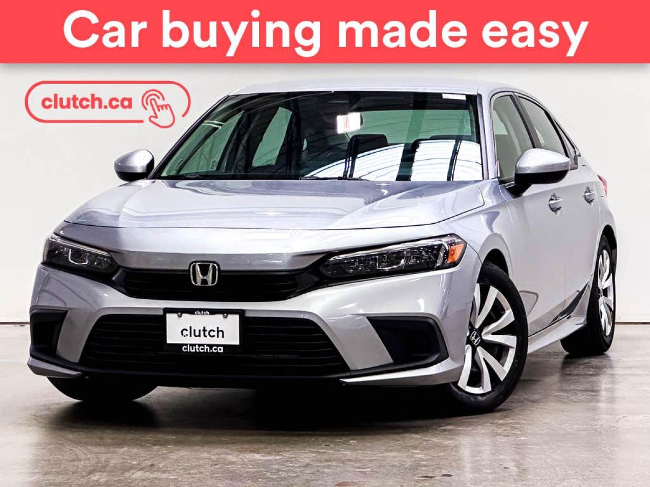 Used 2022 Honda Civic LX w/ Apple CarPlay, Heated Front Seats, Rearview Cam for sale in Toronto, ON