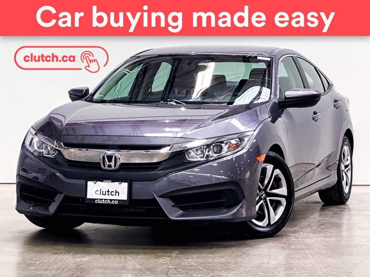 Used 2018 Honda Civic LX w/ Apple CarPlay, Heated Front Seats, Rearview Cam for sale in Toronto, ON