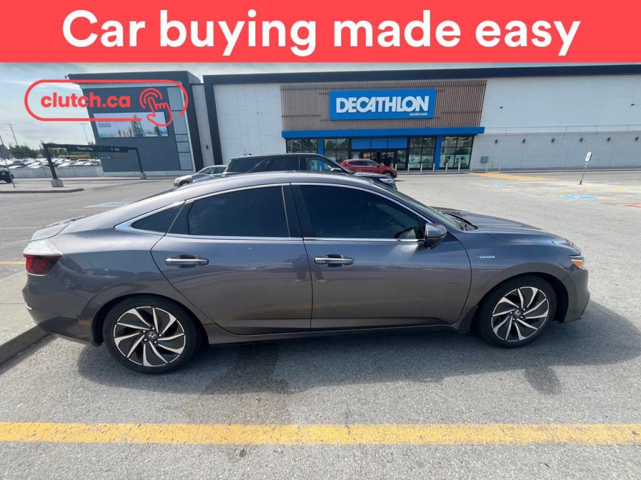 Used 2020 Honda Insight Hybrid Touring w/ Apple CarPlay, Heated Front Seats, Rearview Cam for sale in Toronto, ON