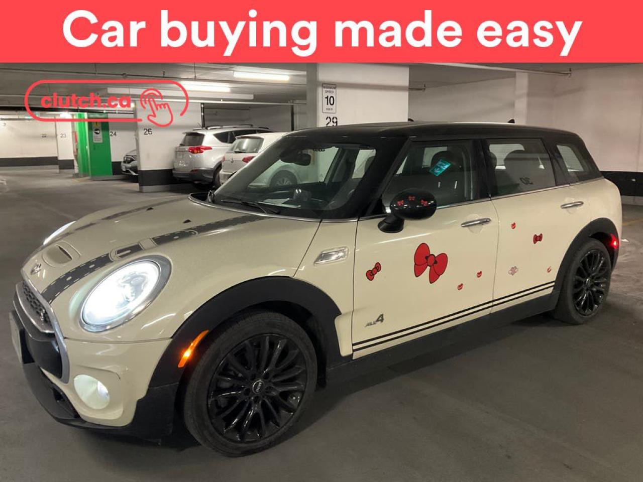 Used 2017 MINI Cooper Clubman Cooper S All4 w/ Nav, Heated Front Seats, Rearview Cam for sale in Toronto, ON