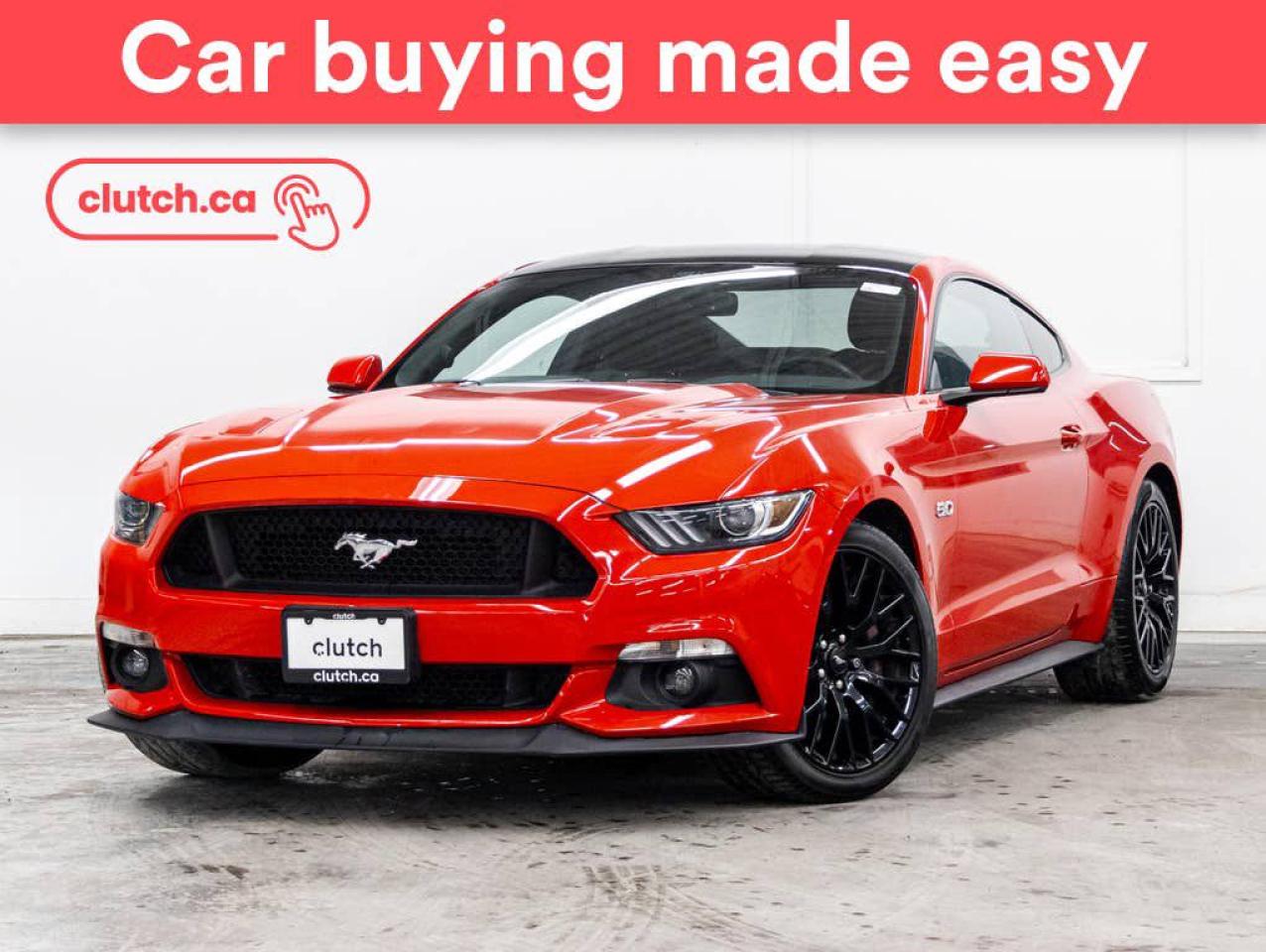 Used 2017 Ford Mustang GT w/ Rearview Cam, Cruise Control, A/C for sale in Toronto, ON