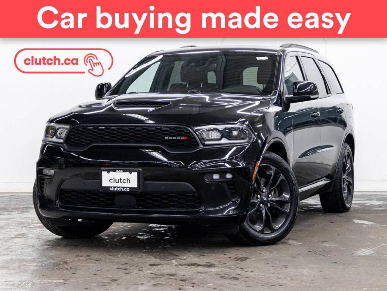 Used 2021 Dodge Durango R/T AWD w/Apple CarPlay, Heated Front Seats, Backup Cam for sale in Toronto, ON