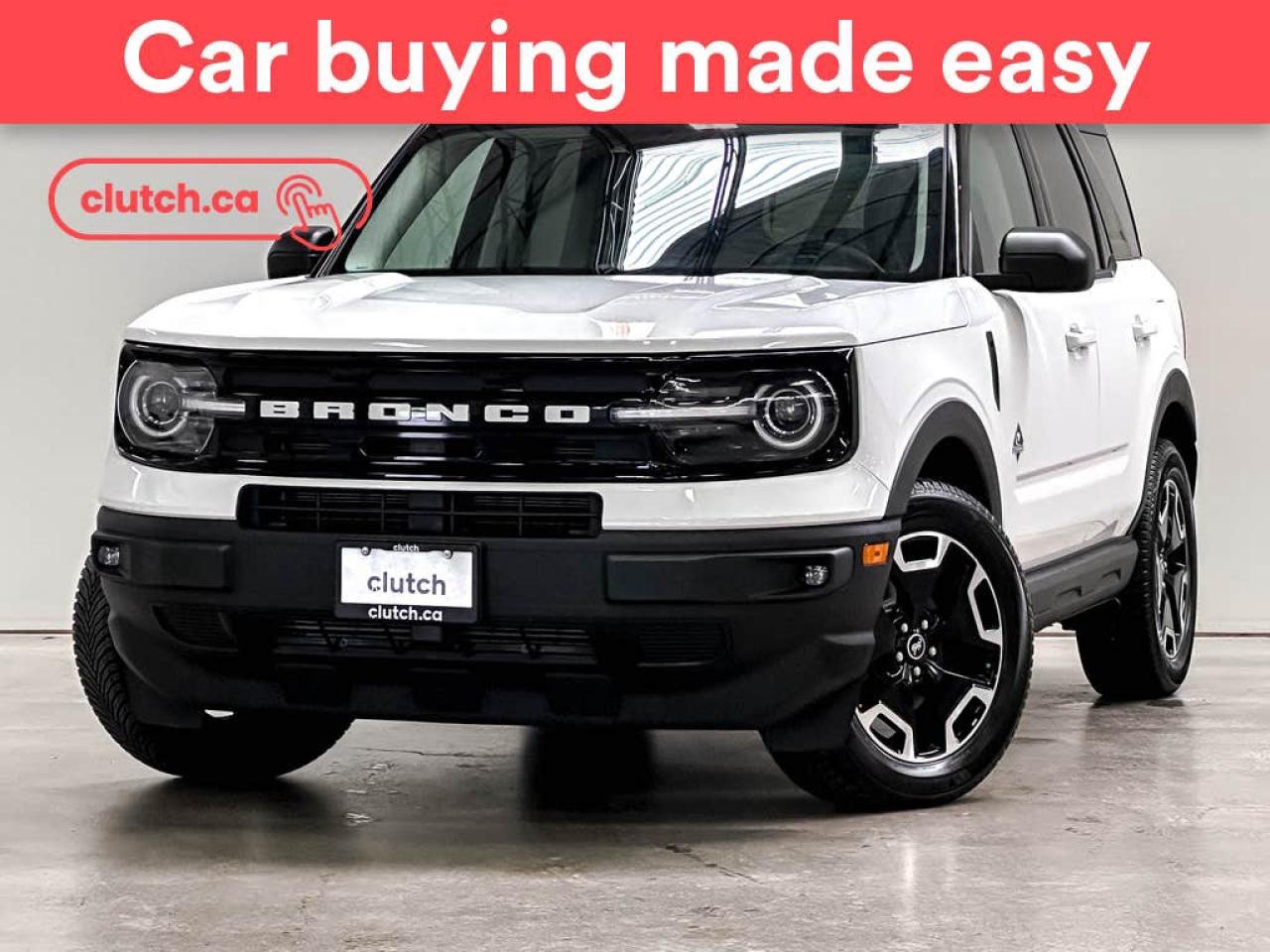 Used 2022 Ford Bronco Sport Outer Banks 4x4 w/ Apple CarPlay, Heated Front Seats, Rearview Cam for sale in Toronto, ON