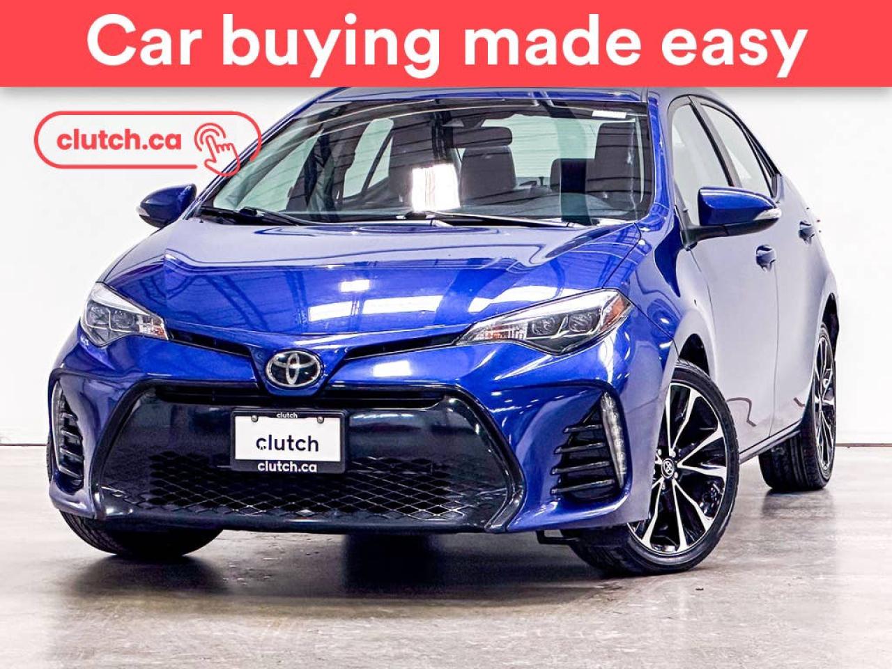 Used 2018 Toyota Corolla SE w/ Upgrade Pkg. w/ Heated Front Seats, Rearview Camera, Cruise Control for sale in Toronto, ON