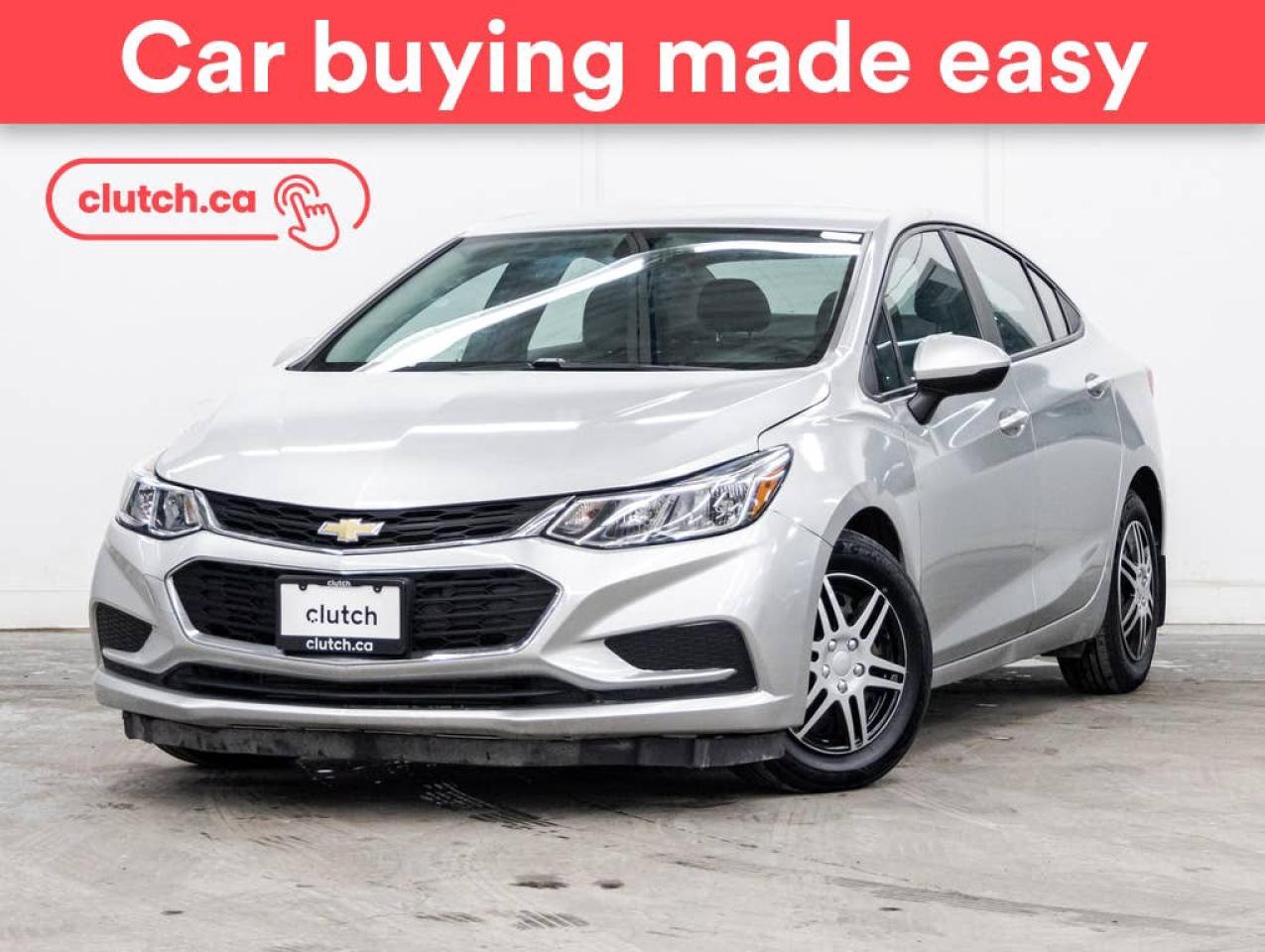 Used 2016 Chevrolet Cruze LS w/ Apple CarPlay & Android Auto, Rearview Cam, A/C for sale in Toronto, ON