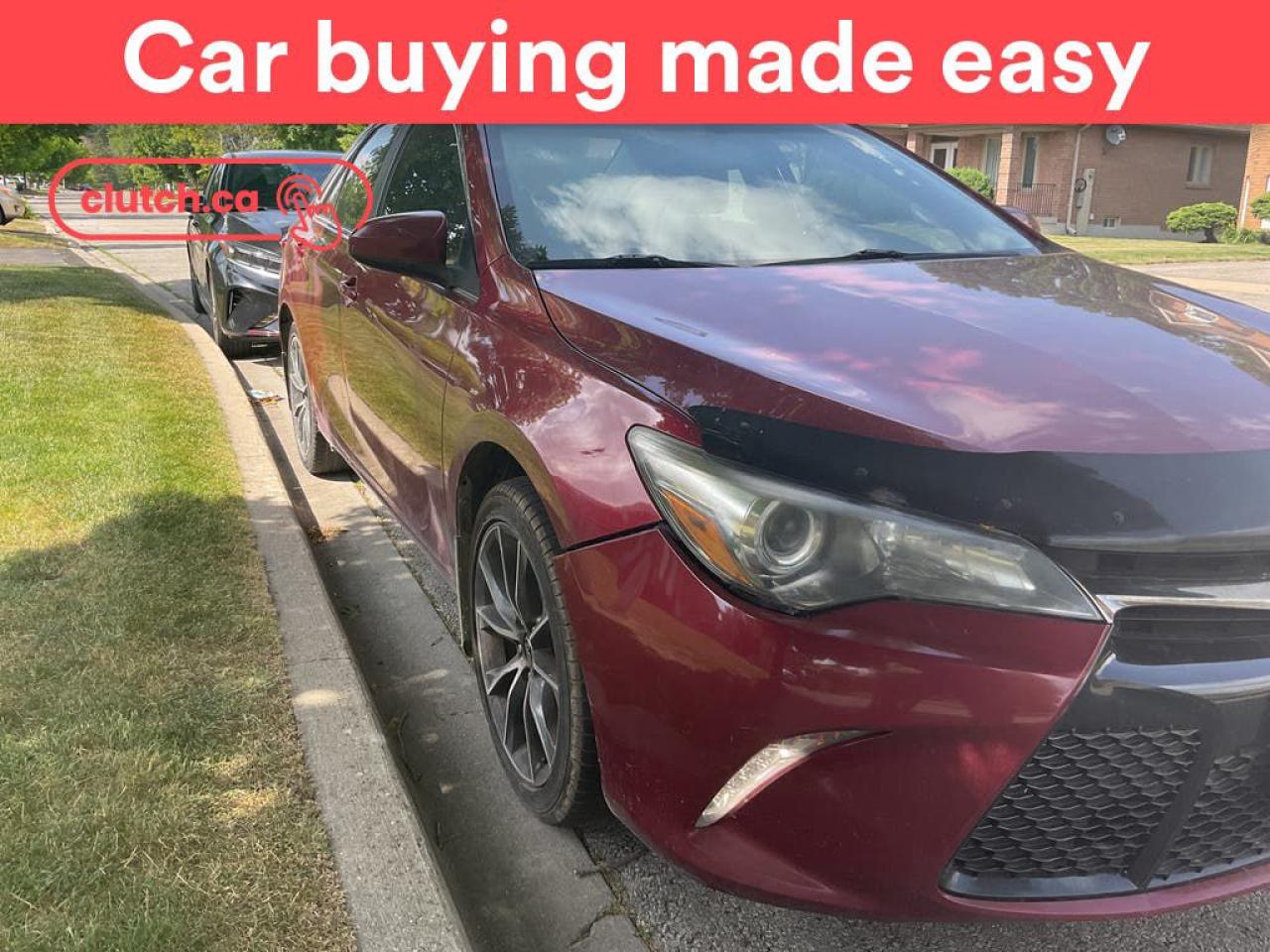 Used 2015 Toyota Camry XSE w/ Premium Pkg w/ Front Heated Seats, Rearview Cam, Dual Zone Climate Control for sale in Toronto, ON