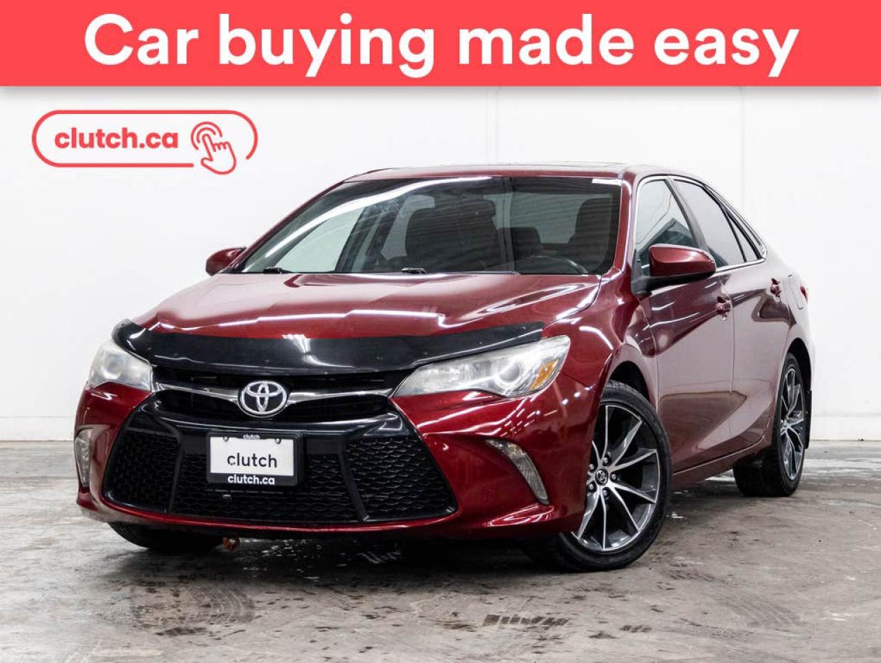 Used 2015 Toyota Camry XSE w/ Premium Pkg w/ Front Heated Seats, Rearview Cam, Dual Zone Climate Control for sale in Toronto, ON