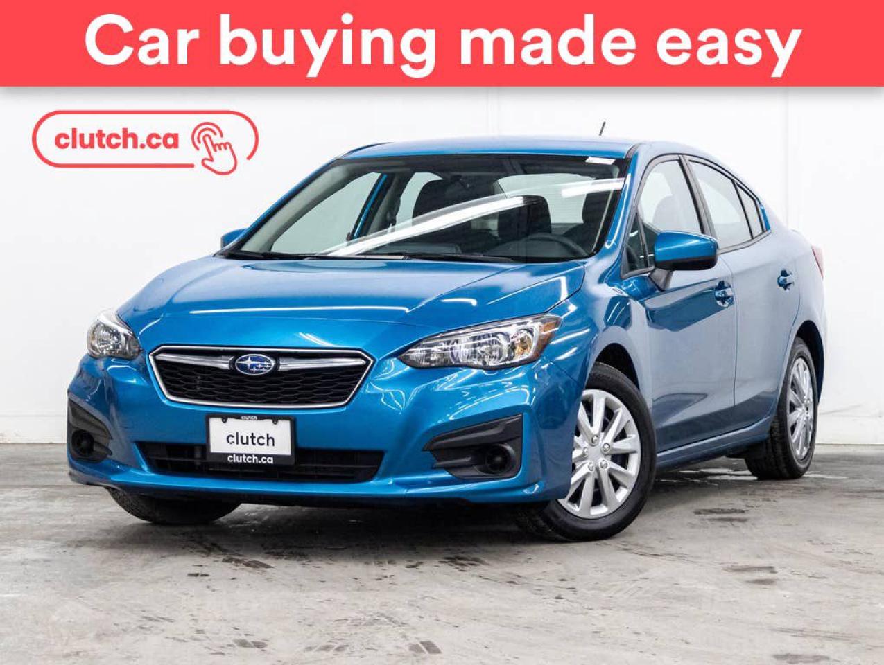 Used 2019 Subaru Impreza Convenience AWD w/Apple CarPlay & Android Auto, Cruise Control, Backup Cam for sale in Toronto, ON