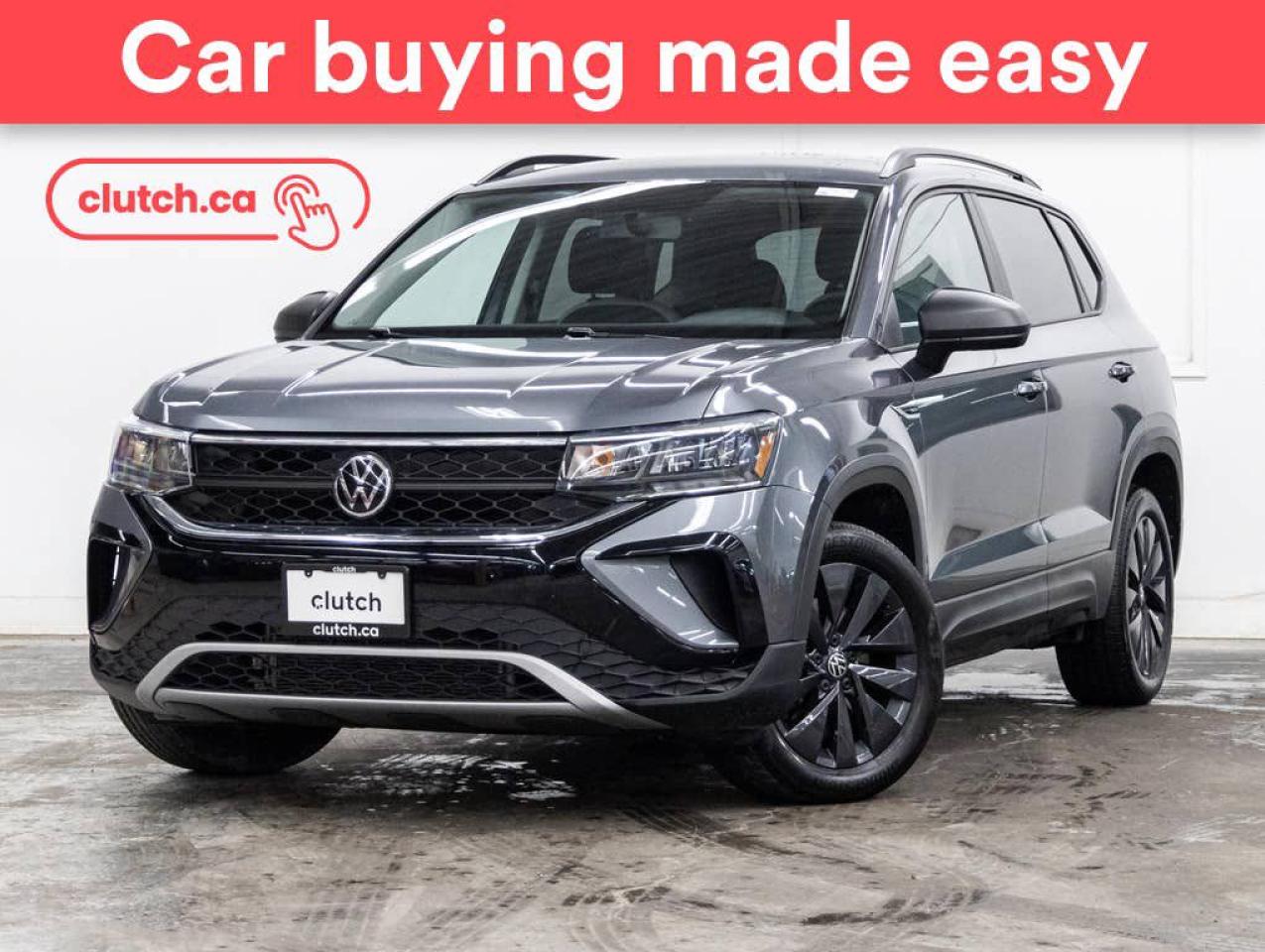 Used 2022 Volkswagen Taos Trendline w/Apple CarPlay & Android Auto, Heated Front Seats, Backup Cam for sale in Toronto, ON