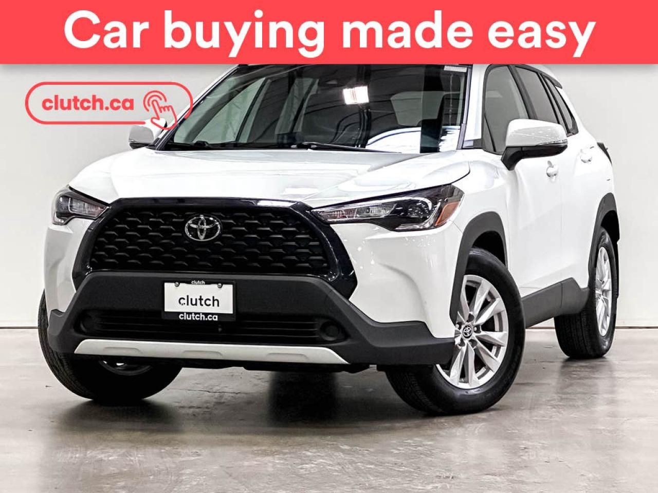 Used 2022 Toyota Corolla Cross LE AWD w/ Premium Pkg. w/ Apple CarPlay, Heated Front Seats, Rearview Cam for sale in Toronto, ON