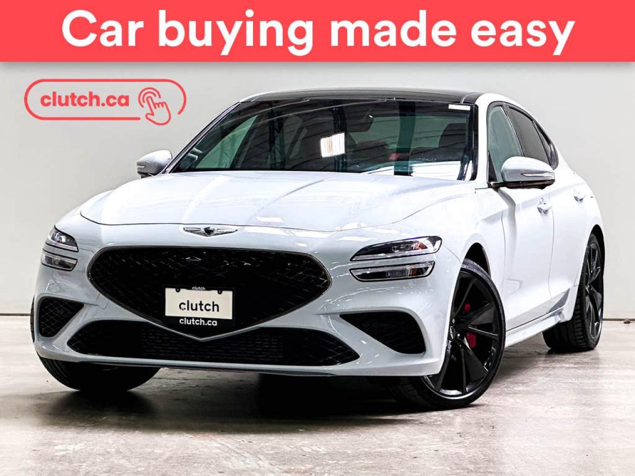 Used 2022 Genesis G70 Sport 3.3T AWD w/ Apple CarPlay, Heated Front Seats, Rearview Cam for sale in Toronto, ON