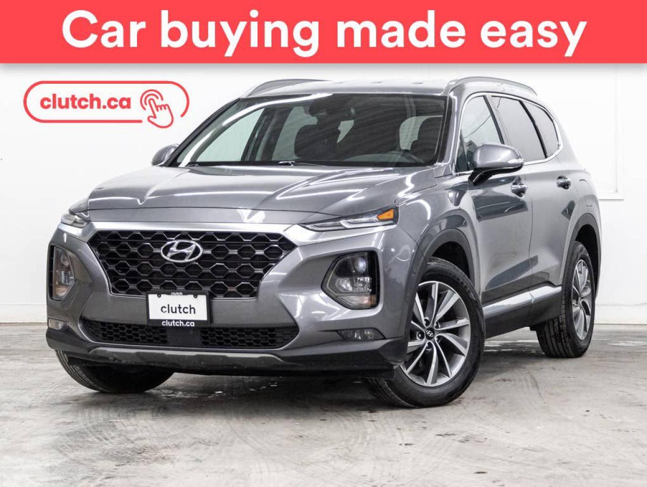 Used 2019 Hyundai Santa Fe Preferred AWD w/Apple CarPlay & Android Auto, Heated Front Seats, Backup Cam for sale in Toronto, ON