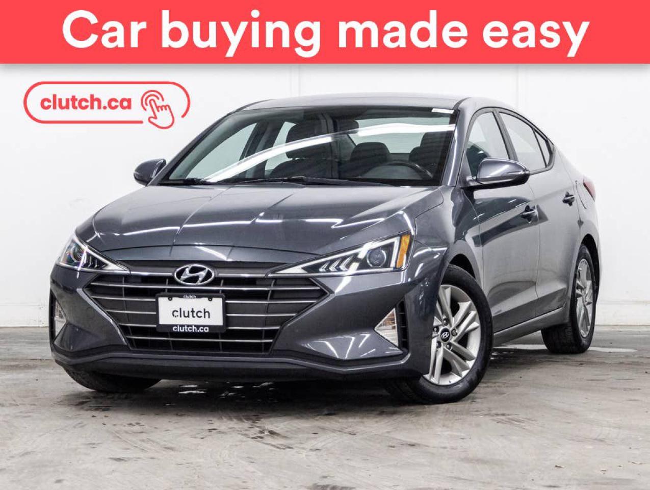 Used 2020 Hyundai Elantra Preferred w/Apple CarPlay & Android Auto, Heated Front Seats, Backup Cam for sale in Toronto, ON