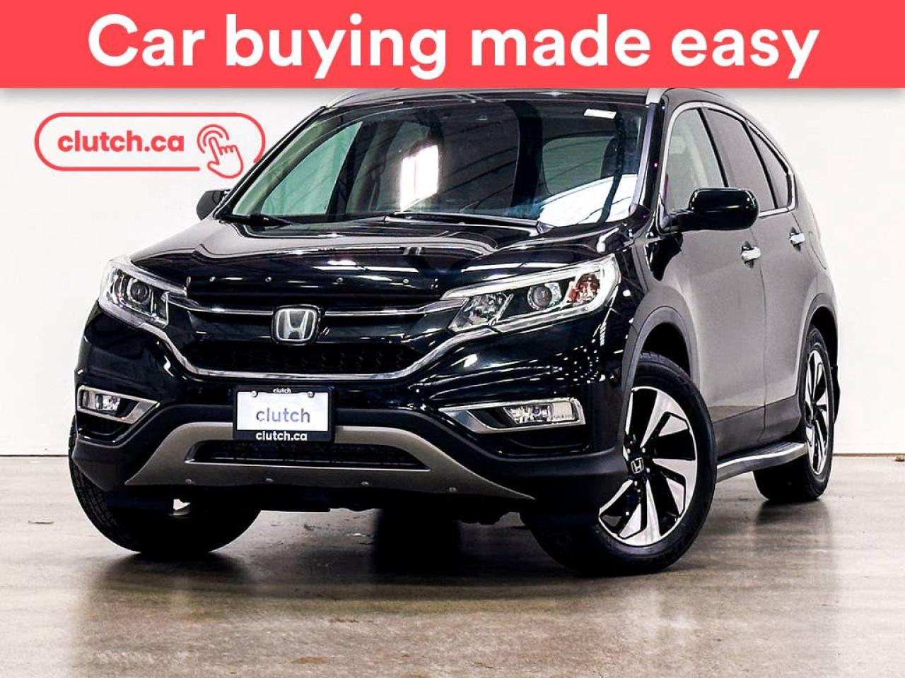 Used 2016 Honda CR-V Touring AWD w/ Nav, Heated Front Seats, Rearview Cam for sale in Toronto, ON