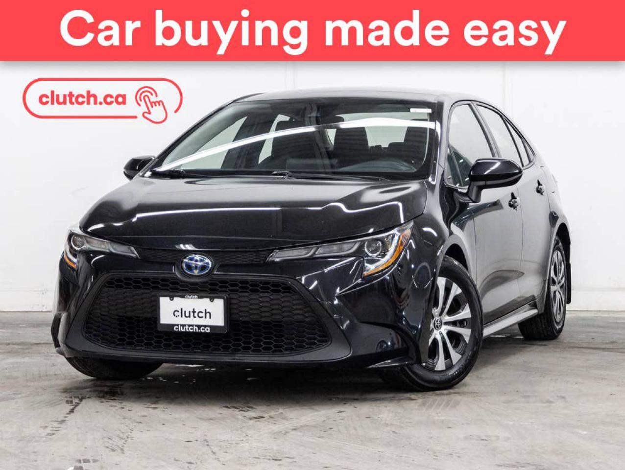 Used 2022 Toyota Corolla Hybrid w/Apple CarPlay & Android Auto, Heated Front Seats, Backup Cam for sale in Toronto, ON