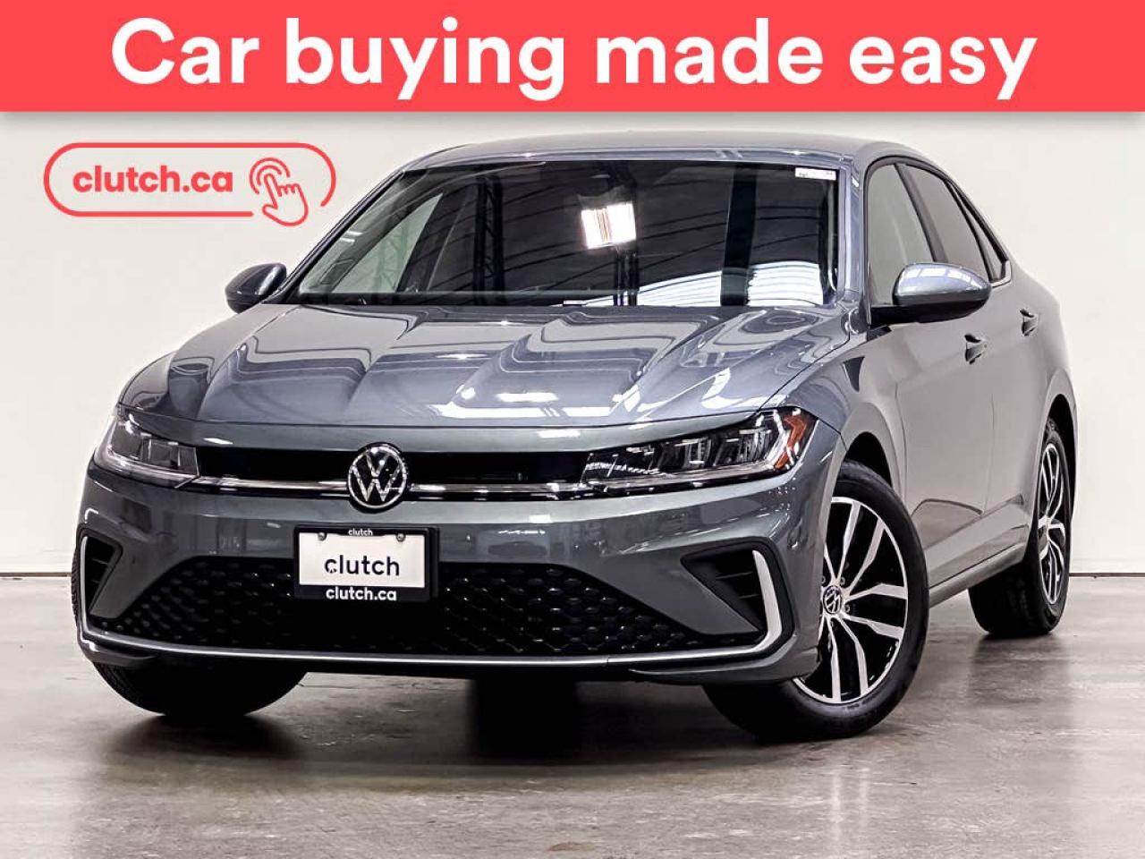 Used 2025 Volkswagen Jetta Comfortline w/ Apple CarPlay, Heated Front Seats, Rearview Cam for sale in Toronto, ON